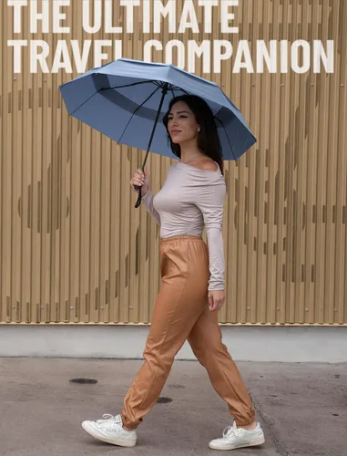 Vista 28 de REPEL Windproof Travel Umbrella - Compact & Withstands Winds up to 85MPH , Strongest Premium Auto Folding Umbrella for Rain and Sun - Durable, Light
