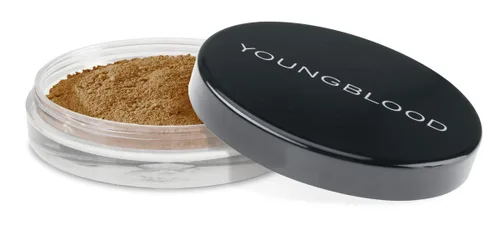 Vista 10 de Cosméticos Minerales Youngblood, polvo suelto natural mineral de base, Coffee Café