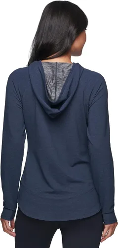 Vista 2 de RBX Active - Sudadera con capucha de manga larga y ligera para mujer