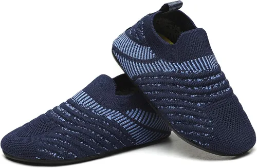 Vista 5 de Hayeabi Pantuflas de casa ligeras para interiores y exteriores, con agarre antideslizante, zapatos cómodos para el hogar para niños y niñas