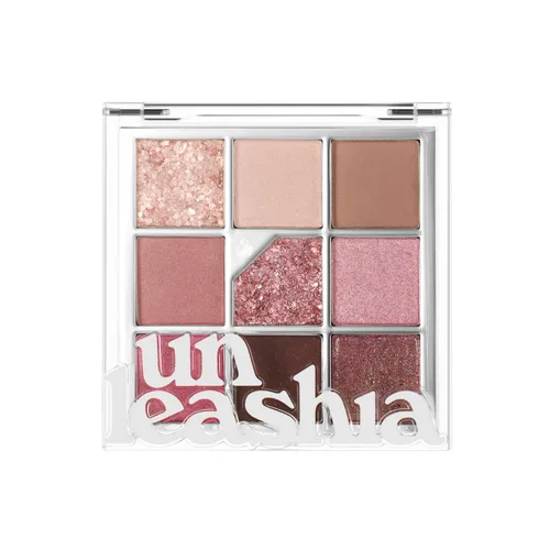Vista 16 de UNLEASHIA Glitterpedia Paleta de sombras de ojos NO1 – Paleta de sombras de ojos brillantes con texturas versátiles con purpurina – Paleta