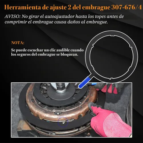 Vista 9 de DPS6 Juego de herramientas de reinicio de reinstalación de transmisión de doble embrague