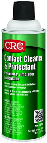 Vista 2 de CRC - Limpiador y Protector de contacto, Lata de Aerosol de 10 oz, transparente