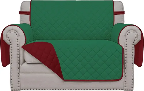 Vista 215 de Easy-Going - Funda reversible para sofá, resistente al agua, con varillas de espuma y correas elásticas, protector de muebles para mascotas y perros