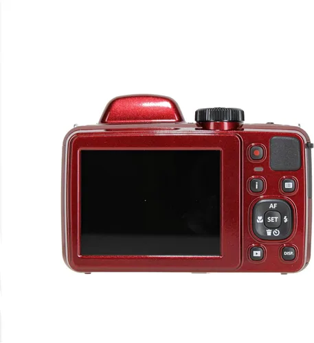 Vista 5 de Kodak PIXPRO AZ425 - Cámara digital para vlogging de 20 MP (rojo) zoom óptico 42X, paquete de lentes gran angular de 0.94 pulgadas con tarjeta