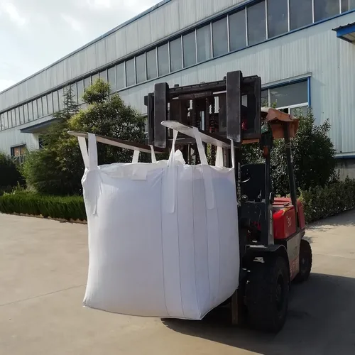 Vista 6 de Secbolt FIBC Bulk Bolsa de una tonelada, 35 pulgadas de largo x 35 pulgadas de ancho x 43 pulgadas de alto, 2200 libras SWL, parte superior de lona
