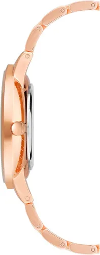 Vista 4 de Nine West Womens Crystal Accented Bracelet Watch