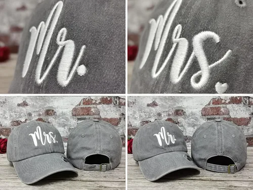 Vista 86 de Hepandy Mr Mrs Mom Dad Captain First Mate Mama and Mini Sombreros de béisbol