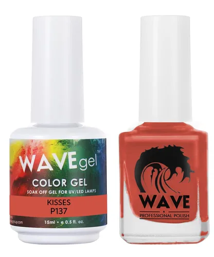 Vista 197 de WAVEGEL - Juego dúo de gel y esmalte de uñas a juego - Colección Simplicity - #P109 Blizzard I 0.5 onzas