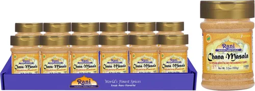 Vista 10 de Rani Chana Masala (mezcla de curry Garbanzo 15 especias) 3.5 oz (100 g) ~ Todo natural Vegano Sin colores Apto para gluten Sin OMG Origen