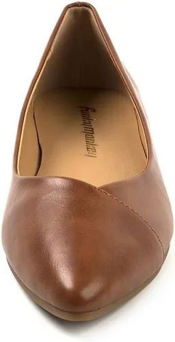 Vista 3 de FUNKYMONKEY Zapatos planos clásicos de ballet para mujer, zapatos planos casuales y cómodos