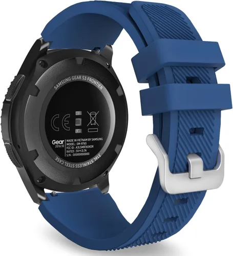 Vista 16 de Correa de reloj deportivo, marca MoKo, de silicona, para Samsung Gear S3, Negro