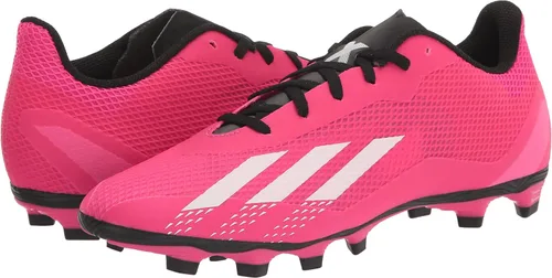 Vista 7 de adidas Tenis de fútbol unisex para adultos X Speedportal.4, Clear Aqua-power Blue-Solar Yellow
