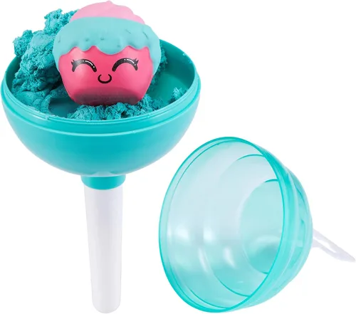 Vista 2 de Oosh – Slime de Cotton Candy Cuties perfumado, esponjoso y elástico, con juguete coleccionable de Cuties