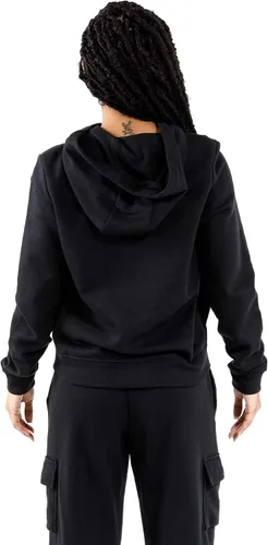 Vista 2 de Nike - Sudadera deportiva de vellón con capucha y cremallera completa para mujer