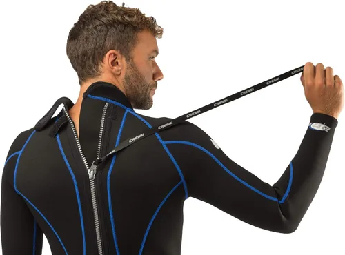 Vista 7 de Cressi Traje de buceo completo para hombre y mujer de 0.098 in en neopreno de alta elasticidad premium - Maya: diseñado en Italia