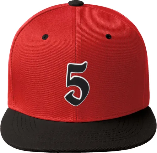 Vista 1231 de Daxton Gorra clásica con visera de billete plano con letras del alfabeto inglés antiguo de la A a la Z