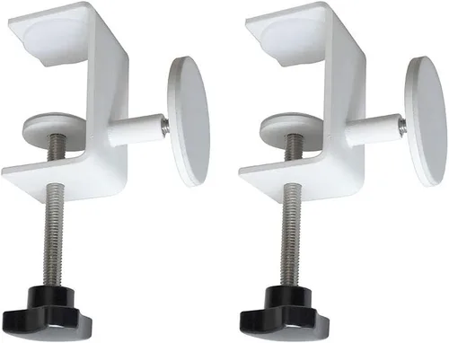 Vista 4 de 2 espaciadores ajustables de pared de escritorio, protectores de pared de mesa, espaciadores de escritorio, parachoques de pared, protectores