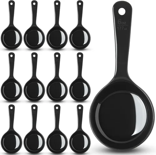 Vista 18 de Paquetes de cucharas de control de porciones con codificación cromática de mango corto Carlisle, Castaño Rojizo, 1