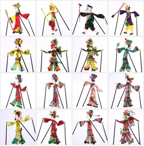 Vista 6 de LimiFas - Marionetas de mano con sombra, 15.0 x 9.6 in, diseño de sombras chinas, Plástico, Diaochan