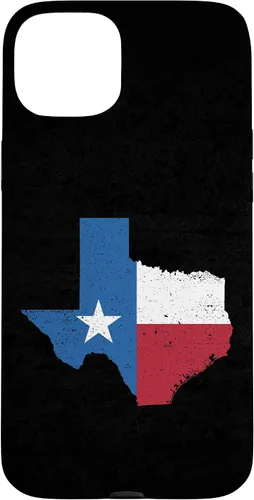 Vista 9 de Funda para iPhone 17 con la bandera del estado de Texas, diseño vintage de Texas, Estados Unidos