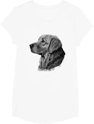 Vista 22 de Camiseta divertida Golden Retriever, Negro