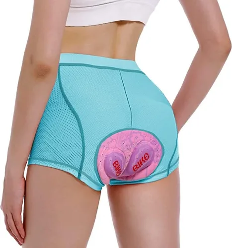 Vista 8 de FEIXIANG Women's Cycling Underwear for Women Negro