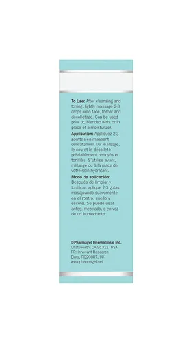 Vista 6 de Pharmagel Aceite facial nutritivo Aceite facial antienvejecimiento con 12 aceites exóticos incluyendo semillas de aguacate y romero, alivio