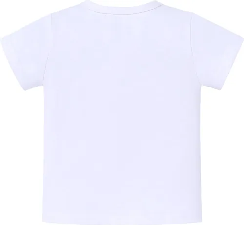 Vista 3 de ODASDO Conjunto de camiseta de manga corta para bebé, diseño de dinosaurio, 1º, 2º y 3º cumpleaños
