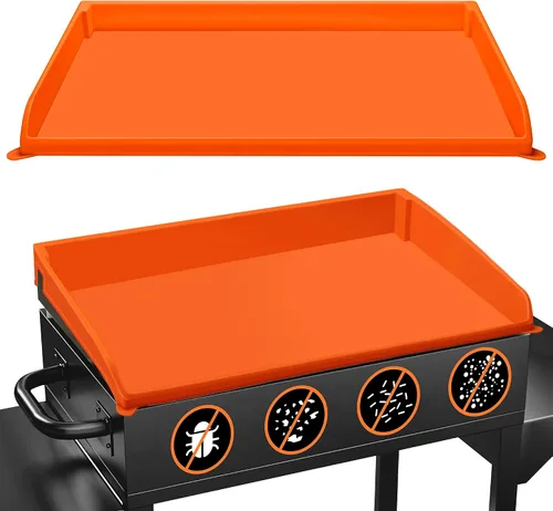 Vista 13 de NancyL - Cubierta de parrilla de 17" para Blackstone, alfombrilla de parrilla de 17 pulgadas mejorada de borde completo, accesorios para parrilla