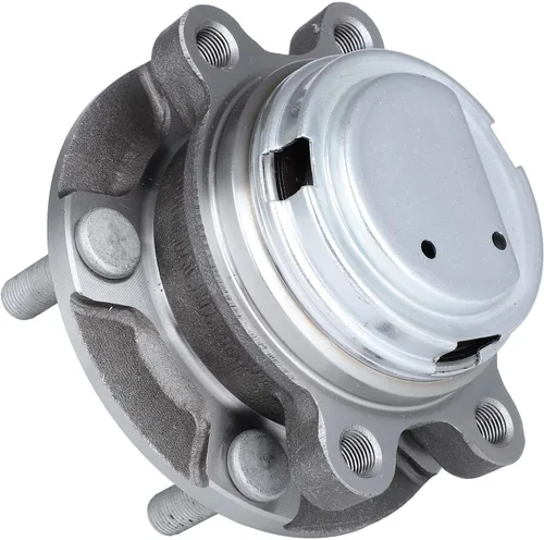 Vista 7 de cciyu Conjunto de cojinete de cubo de rueda, 1 pieza delantera izquierda derecha 5 lengüetas tiene ABS con sensor de anillo de tono BR930890