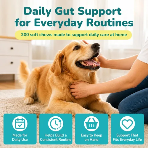 Vista 15 de Woyamay Probióticos para perros, probióticos masticables para perros, apoyo intestinal y digestivo