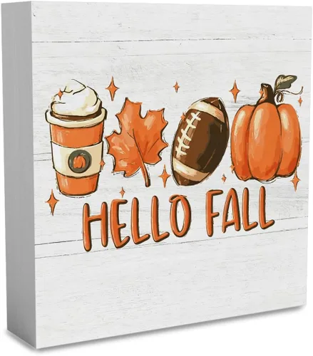 Vista 31 de El otoño es prueba de que el cambio es hermoso - Letrero de decoraciones de otoño para el hogar, oficina, interior, decoración de escritorio