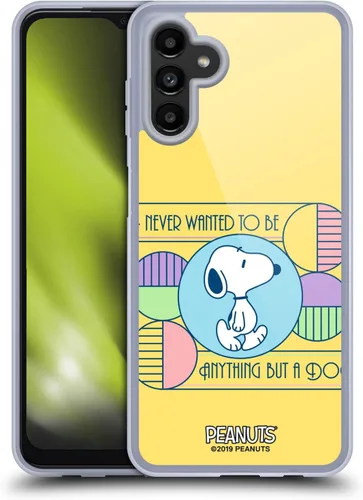 Vista 243 de Head Case Designs Snoopy Deco Dreams - Funda de gel con licencia oficial de Peanuts Blue Pattern [protección de grado militar] compatible con Google