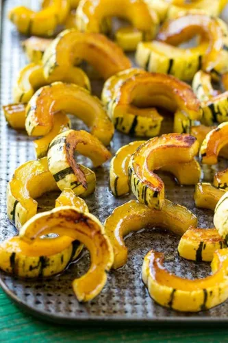 Vista 3 de TomorrowSeeds - Semillas de calabaza Delicata - Más de 30 unidades - para plantar en 2026 en Estados Unidos, verduras, maní, bohemio, invierno