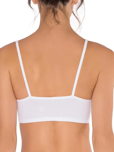 Vista 3 de Fruit of the Loom Women's Spaghetti Strap Cotton Pullover Sports Bra Value Pack