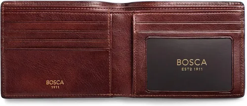 Vista 4 de Bosca Cartera ejecutiva para hombre en piel Dolce - RFID