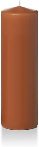 Vista 93 de Yummi - Velas redondas de pilar blancas de 3 pulgadas x 4 pulgadas, 3 por paquete