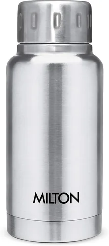 Vista 17 de Milton Frasco aislado de 10 onzas, botella de agua de acero inoxidable a Plateado