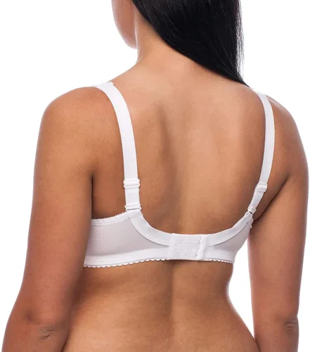 Vista 7 de frugue Sujetador reductor de encaje inalámbrico sin varillas para mujer