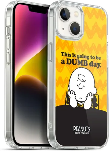 Vista 191 de Head Case Designs Funda de gel suave con licencia oficial de Peanuts Autumn Charlie Brown compatible con Apple iPhone 7 Plus/iPhone 8 Plus