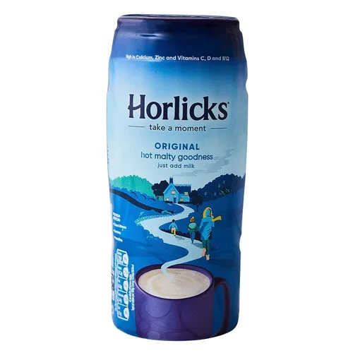 Vista 6 de Horlicks Original Malt Beverage Mix England, paquetes de 14.11 oz (paquete de 4)