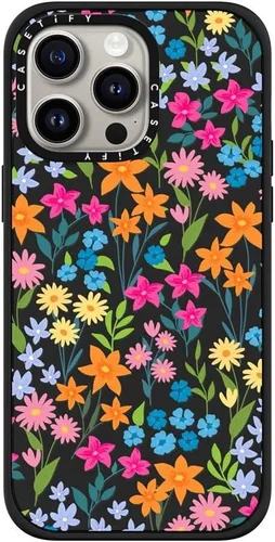 Vista 10 de Funda CASETiFY para iPhone 15 Pro Max - Impacto Kingsnake negro