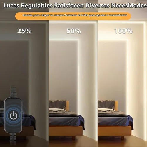 Vista 2 de Lamomo - Luces LED de neón, tira de luces LED regulables de 12 V, blanco neutro, 16.4 pies/5 m, tira de luces LED de neón impermeable, tira de luces