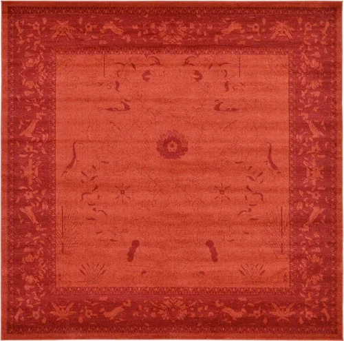Vista 35 de Unique Loom La Jolla Collection - Alfombra de granja, contemporánea, botánica, tradicional, vintage