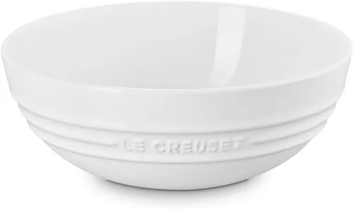 Vista 21 de Le Creuset - Cuenco múltiple de cerámica, 1.6 cuartos de galón, color cereza Cerise