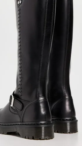 Vista 4 de Dr. Martens Botas altas hasta la rodilla Anistone unisex para adultos