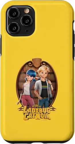 Vista 28 de Funda para iPhone 13 Miraculous Ladybug and Cat Noir The Movie Marinette Adrien