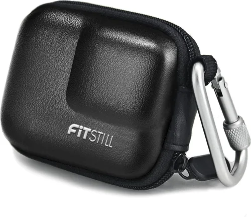 Vista 11 de FiTSTILL Mini estuche de almacenamiento de PU para Go Pro Max 2019/Go Pro Max 2025, funda protectora de viaje rígida Kit de accesorios