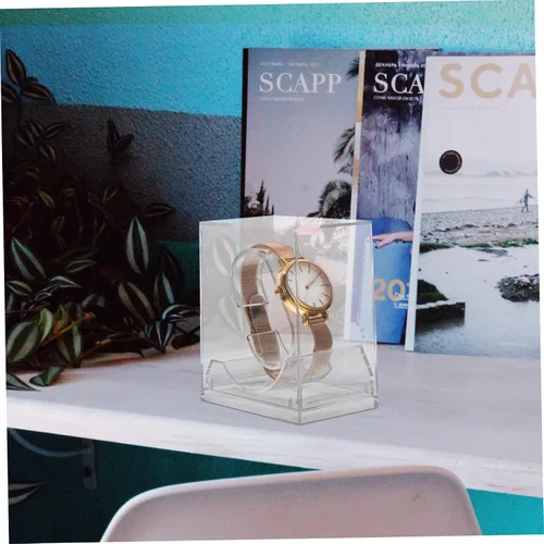 Vista 6 de Holibanna 18 unids reloj caja de visualización brazalete estante de exhibición titular reloj para hombre inteligente niños joyería organizador
